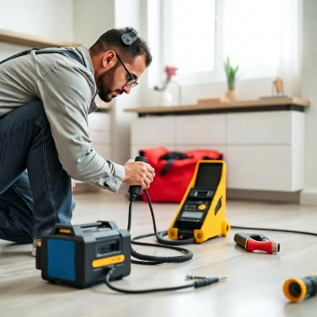 كشف تسربات المياه - أجهزة الموجات فوق الصوتية لتحديد التسرب